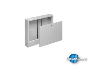 Aufputzschrank bis 12 Kreise, bis 8 Kreise mit Mischgruppe, 85cm